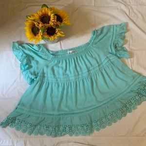 NWOT Joseph Ribkoff blue blouse